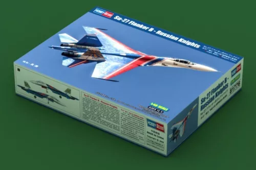 HobbyBoss Su-27 Flanker B - orosz Knights Aerobatic Team 1:48 repülőgép makett
