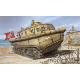   HobbyBoss Deutscher Land-Wasser-Schlepper frühe Produktion 1:35 katonai jármű makett
