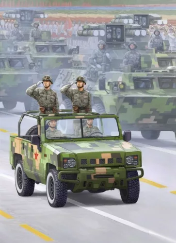 HobbyBoss Land Rover Wolf WMIK 1:35 katonai jármű makett