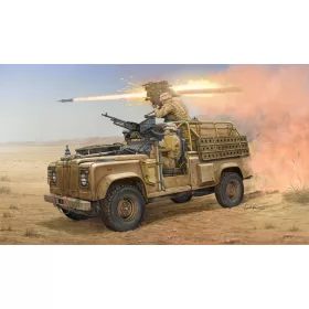   HobbyBoss Land Rover WMIK – MILAN ATGM 1:35 katonai jármű makett