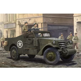   HobbyBoss U.S. M3A1 "White Scout Car" 1:35 katonai jármű makett