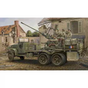   HobbyBoss GMC Bofors 40 mm löveg 1:35 légvédelmi löveg makett
