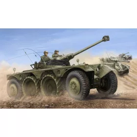   HobbyBoss francia EBR-11 Wheeled Reconnaiss.jármű 1:35 harcjármű makett