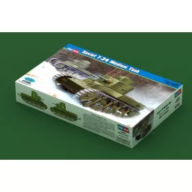 HobbyBoss szovjet T-24 közepes harckocsi 1:35 makett