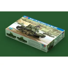   HobbyBoss szovjet T-26 könnyű gyalogsági harckocsi Mod 1931 1:35 makett