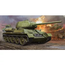HobbyBoss WWII szovjet T34/85 1:16 harcjármű makett