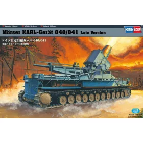   HobbyBoss Mörser Karl-Gerät 040/041 késői változat 1:72 katonai jármű makett