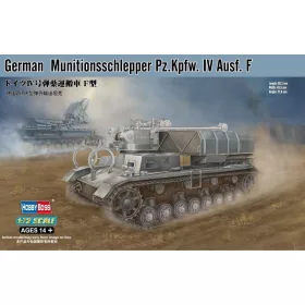   HobbyBoss német Munitionsschlepper Pz.Kpfw. IV Ausf. F 1:72 katonai jármű makett