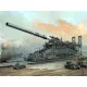HobbyBoss német 80 cm K(E) vasúti löveg Dora 1:72 vasúti makett