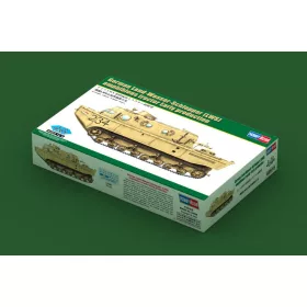   HobbyBoss német Land-Wasser-Schlepper(LWS)amphibi vontató korai gyártás 1:72 makett