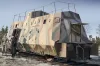 HobbyBoss német BP-42 parancsnoki vasúti kocsi 1:72 vasúti makett