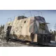 HobbyBoss német BP-42 parancsnoki vasúti kocsi 1:72 vasúti makett