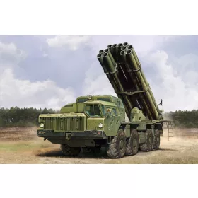   HobbyBoss orosz 9A52-2 Smerch-M rakéta-sorozatvető – RSZO 9k58 Smerch MRLS 1:72 rakéta-/légvédelmi rendszer makett