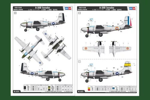 HobbyBoss A-26B Invader 1:32 repülőgép makett