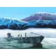 HobbyBoss német haditengerészet Type VII-B U-Boat 1:350 tengeralattjáró makett