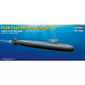   HobbyBoss PLAN Type 091 Han Class tengeralattjáró 1:350 makett