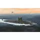 HobbyBoss francia haditengerészet Le Triomphant SSBN 1:350 tengeralattjáró makett