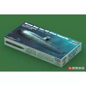   HobbyBoss német haditengerészet Type 212 támadó tengeralattjáró 1:350 makett