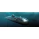 HobbyBoss szovjet haditengerészet Victor III Class SSN 1:350 tengeralattjáró makett