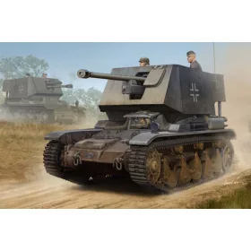   HobbyBoss 5 cm Pak(t) Sfl.auf Fgst.Pz.Kpfw.35 R731 1:35 harcjármű makett