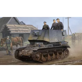   HobbyBoss Befehlsfahrzeug auf Fgst.Pz.Kpfw.35 R731 1:35 harcjármű makett