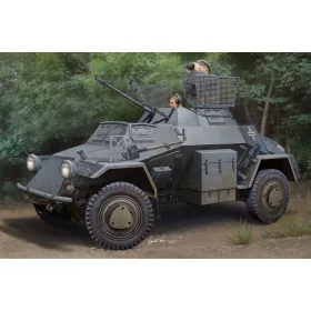   HobbyBoss német Sd.Kfz.222 Leichter Panzerspahwag 1:35 harcjármű makett