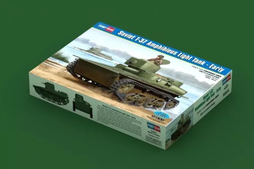HobbyBoss szovjet T-37 Amphibious könnyű harckocsi-korai 1:35 makett