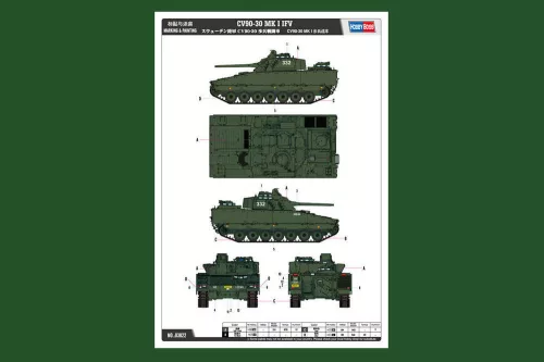 HobbyBoss svéd CV9030 IFV 1:35 harcjármű makett