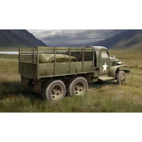 HobbyBoss amerikai GMC CCKW-352 Wood teherautó 1:35 makett