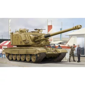   HobbyBoss GCT 155 mm AU-F1 SPH Based on T-72 1:35 harcjármű makett