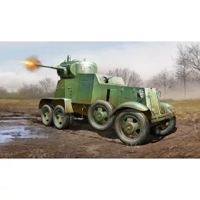 HobbyBoss szovjet BA-3 Armor Car 1:35 harcjármű makett