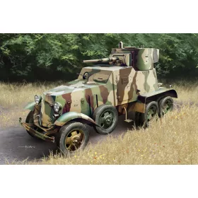 HobbyBoss szovjet BA-6 Armor Car 1:35 harcjármű makett