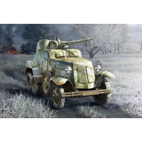 HobbyBoss szovjet BA-10 Armor Car 1:35 harcjármű makett