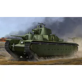HobbyBoss szovjet T-35 nehéz harckocsi-késői 1:35 makett