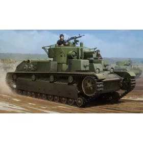   HobbyBoss szovjet T-28 közepes harckocsi (Welded) 1:35 makett