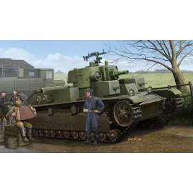   HobbyBoss szovjet T-28 közepes harckocsi (Cone Turret) 1:35 makett