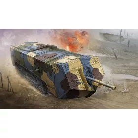   HobbyBoss francia Saint-Chamond nehéz harckocsi-Medium 1:35 makett