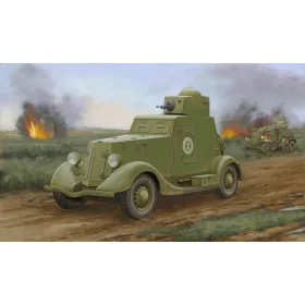   HobbyBoss szovjet BA-20 Armored Car Mod.1939 1:35 harcjármű makett