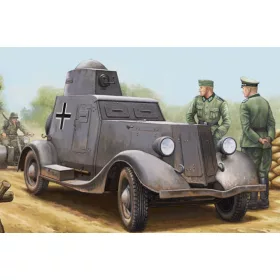 HobbyBoss szovjet BA-20M Armored Car 1:35 harcjármű makett
