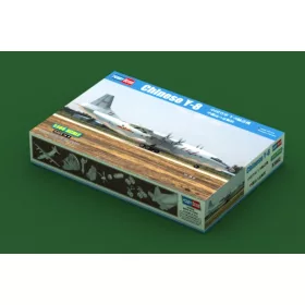 HobbyBoss kínai Y-8 1:144 repülőgép makett