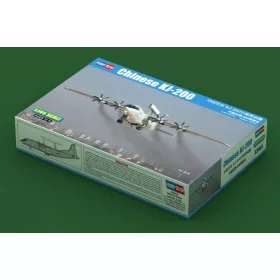 HobbyBoss kínai KJ-200 1:144 repülőgép makett