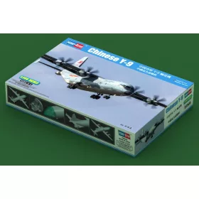 HobbyBoss kínai Y-9 1:144 repülőgép makett