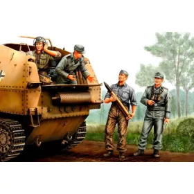 HobbyBoss német SPG Crew 1:35 figura szett