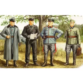 HobbyBoss német Officer 1:35 figura szett