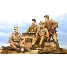 HobbyBoss német Tropical Panzer Crew 1:35 figura szett