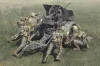 HobbyBoss német 20 mm Flak 38 crews 1:35 figura szett