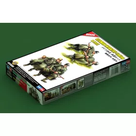 HobbyBoss német INFANTRY-Taking a rest 1:35 figura szett