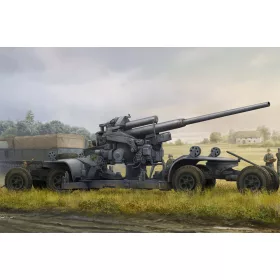 HobbyBoss német 12.8 cm FLAK 40 1:35 makett