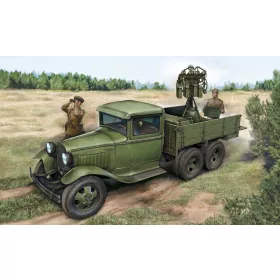   HobbyBoss GAZ-AAA – Quad Maxim AA löveg 1:35 légvédelmi löveg makett