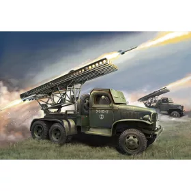   HobbyBoss GAZ-AAA – BM13/16 Katyusha 1:35 katonai jármű makett